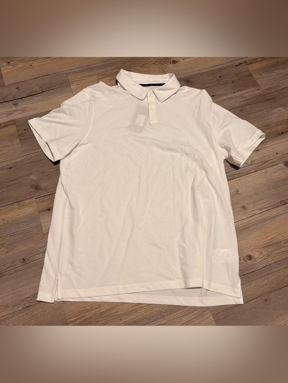 VRST short sleeve polo shirt XL white new with tags
